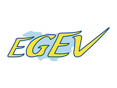 Logo egev, partenaire officiel de National de Pétanque