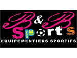 Logo B & B Sports, partenaire officiel de National de Pétanque