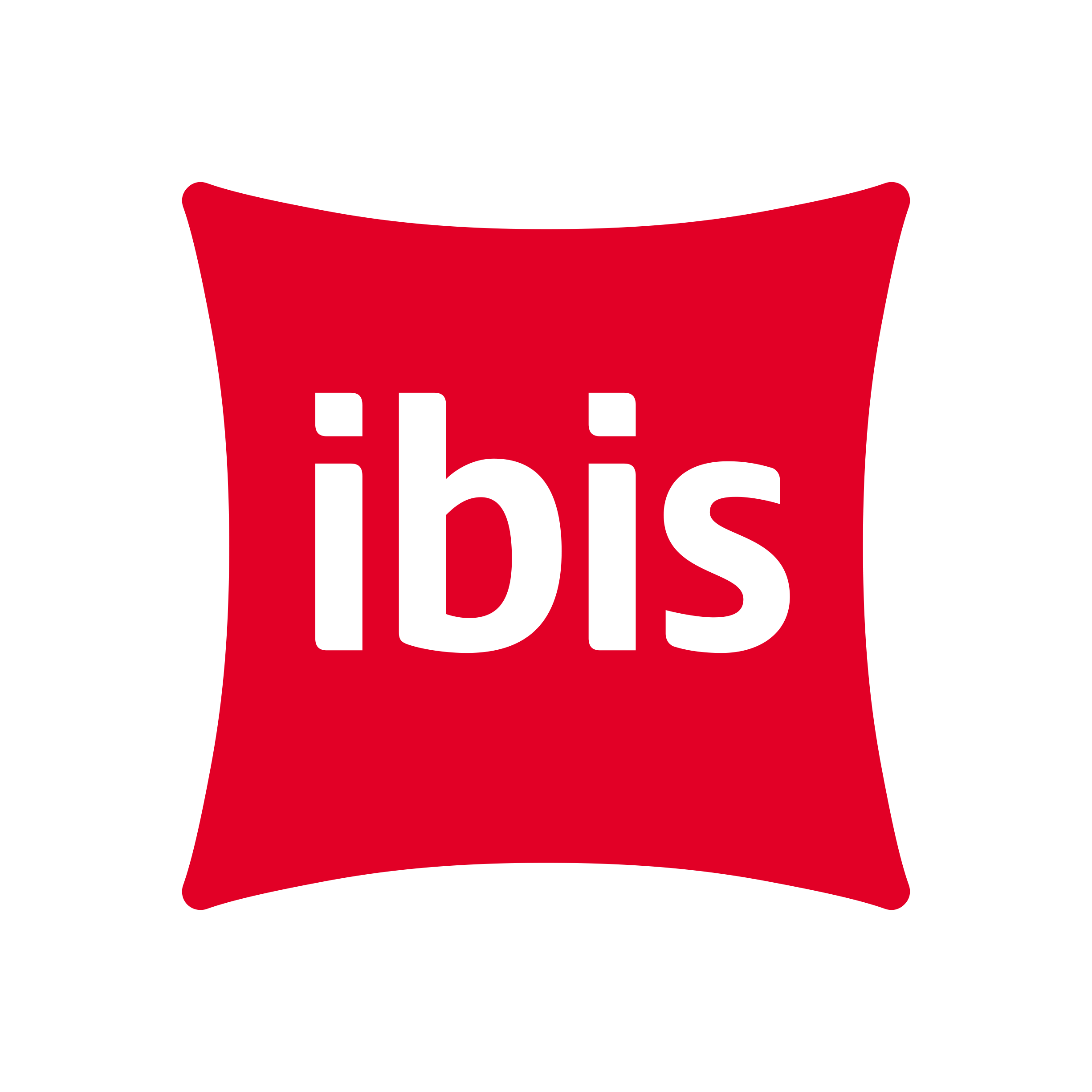 Logo Ibis, partenaire officiel de National de Pétanque